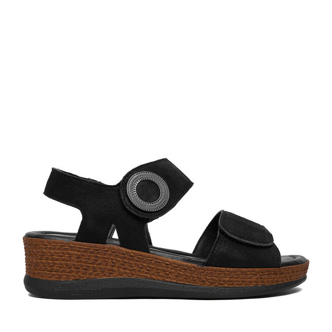 Sandały Go Soft CEO-WI16-ALIA-02 Czarny - kobiece