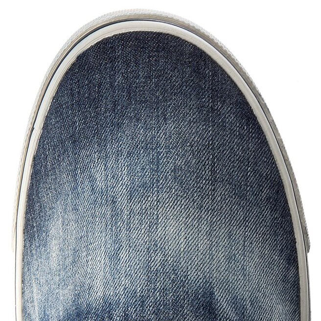 Sneakers aus Stoff Diesel Sub-Ways Y01049 P1275 T6067 Indigo