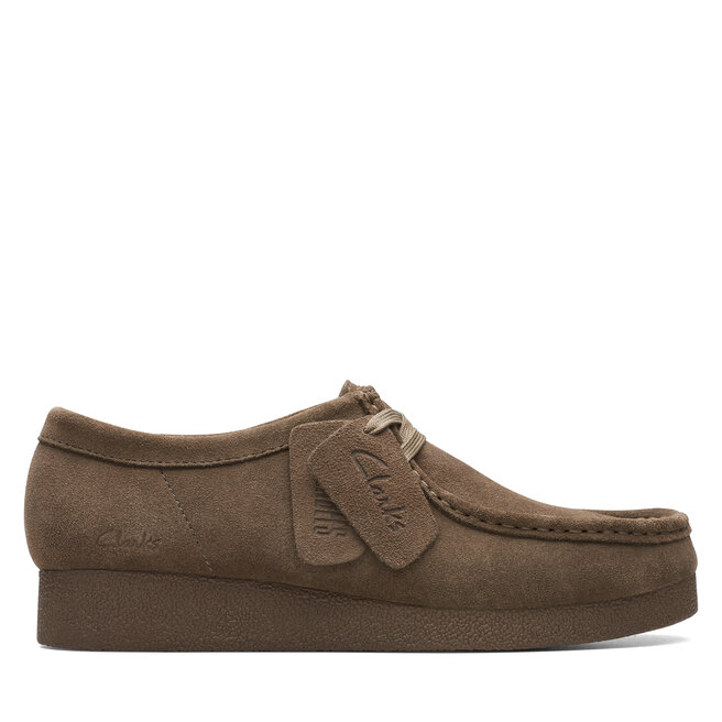 Półbuty Clarks WallabeeEVOSh - Brązowy