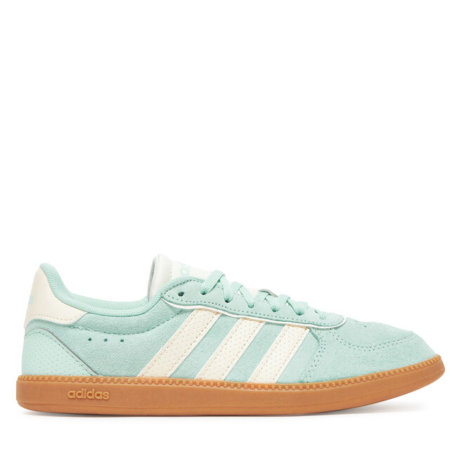 Sneakersy adidas BREAKNET SLEEK SUEDE - Niebieski