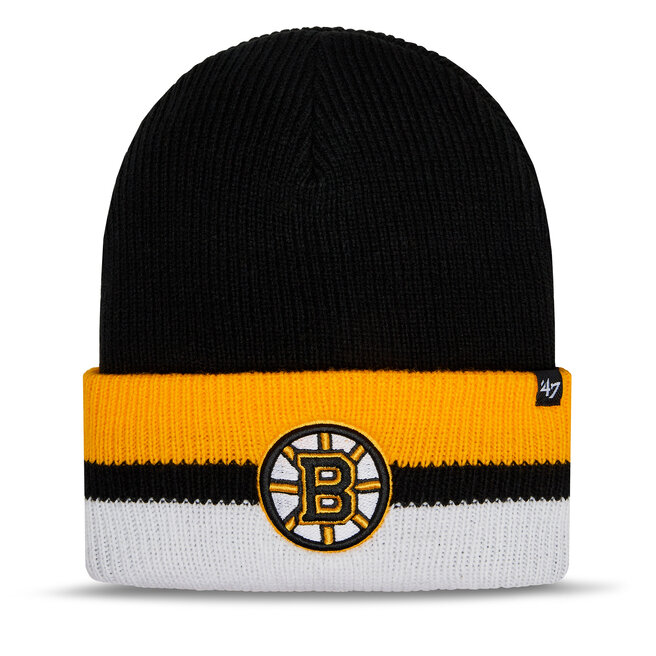 Czapka 47 Brand NHL Boston Bruins Split Cuff '47 - Czarny