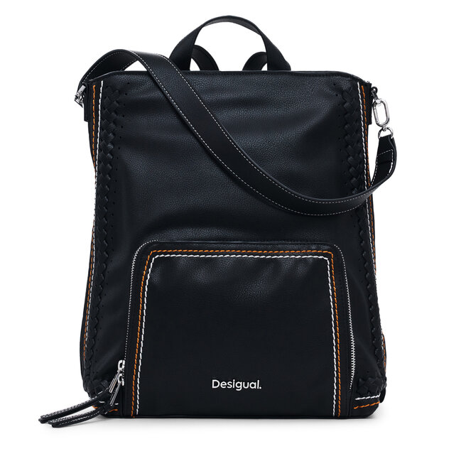 Plecak Desigual Trama Pretoria - Czarny
