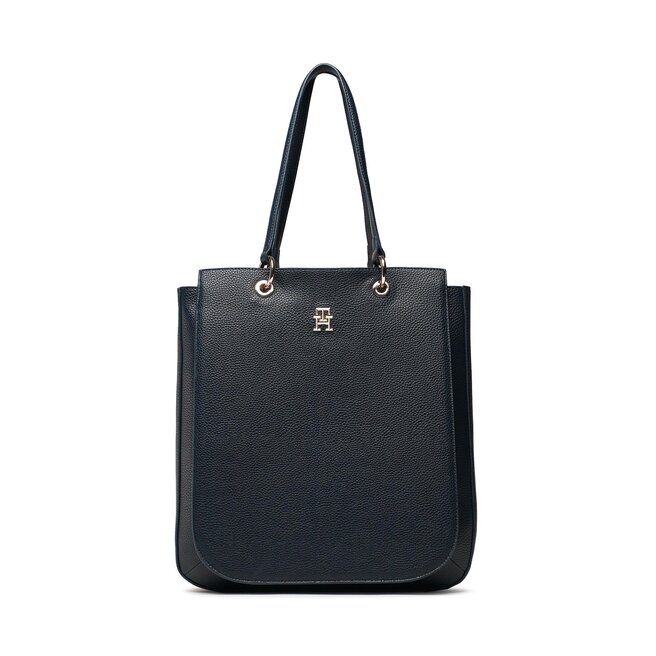 Tommy Hilfiger Kabelka Tommy Hilfiger Th Emblem Ns Work Tote AW0AW14498 DW6