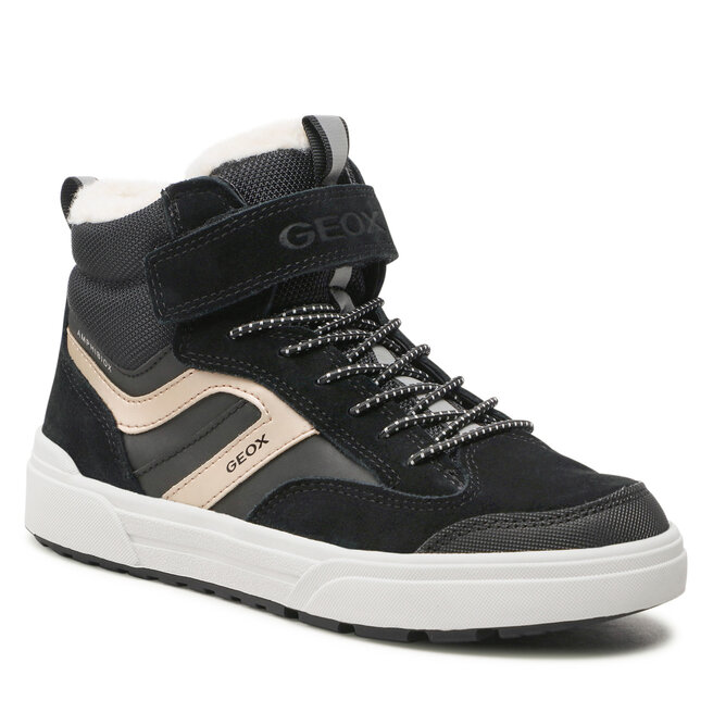Geox Bakancs Geox J Weemble G. B Abx A J260LA 0ME22 C0531 D Black/Platinum