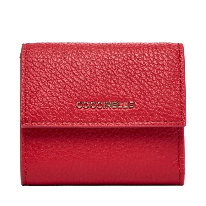 Portfel Coccinelle MW5 Metallic Soft E2 MW5 11 B8 01 Czerwony -
