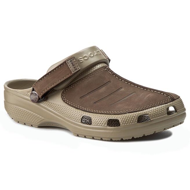Crocs Yukon Mesa Clog M 203261 Khaki Espresso evzuttya