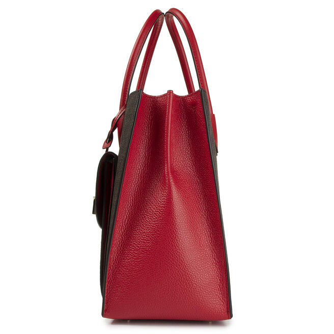 MICHAEL Michael Kors Táska MICHAEL Michael Kors Mercer 30F9GM9S7B Brn/Brt Red