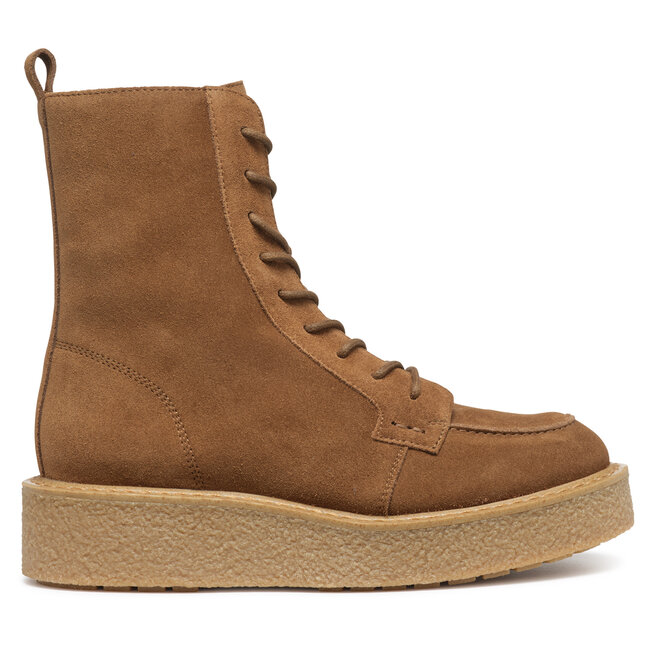 Botki Geox D Elidea D36VEB 00022 - Brązowy