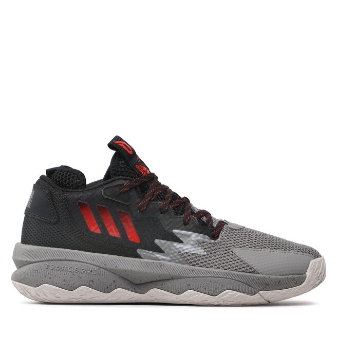 adidas Pantofi adidas Dame 8 HR1558 Greth/Red/Cblack
