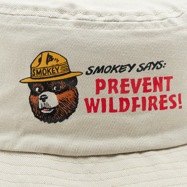 American Needle Pălărie American Needle Twill Screen Bucket - Smokey The Bear SMU735A-SBEAR Stone