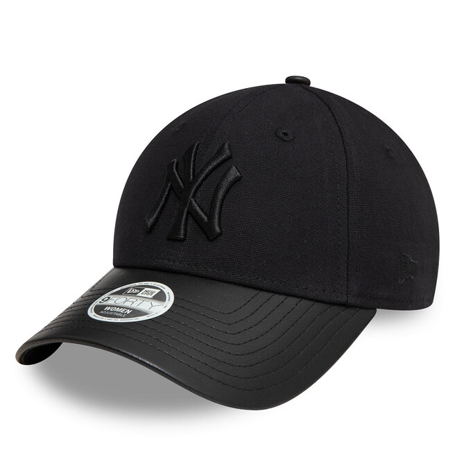 Czapka z daszkiem New Era New York Yankees Pu Visor 9Forty - Czarny