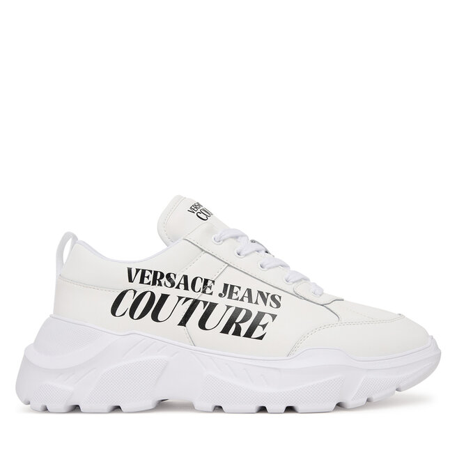 Sneakersy Versace Jeans Couture 80YA3SC1 Biały - męskie