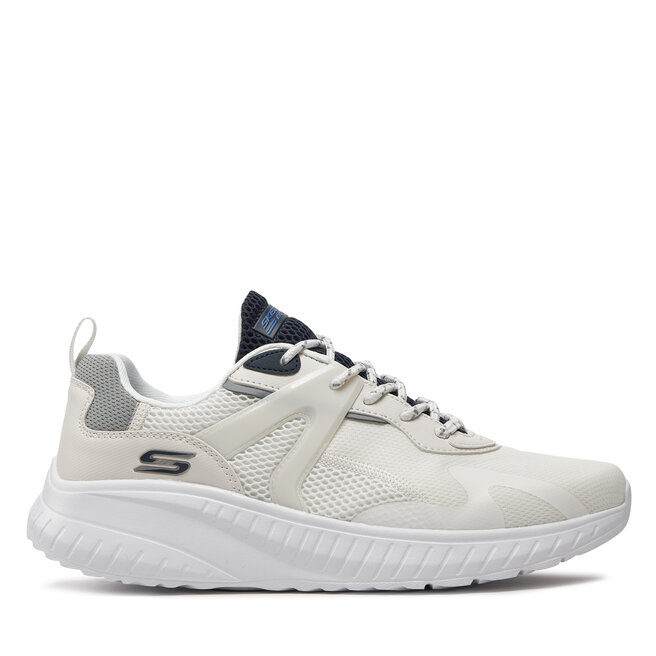 Sneakersy Skechers Bobs Squad Chaos-Elevated Drift - Biały