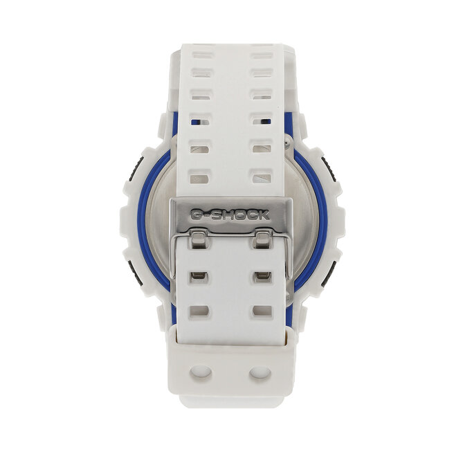 Montre G Shock GA 100B 7AER White Black chaussures