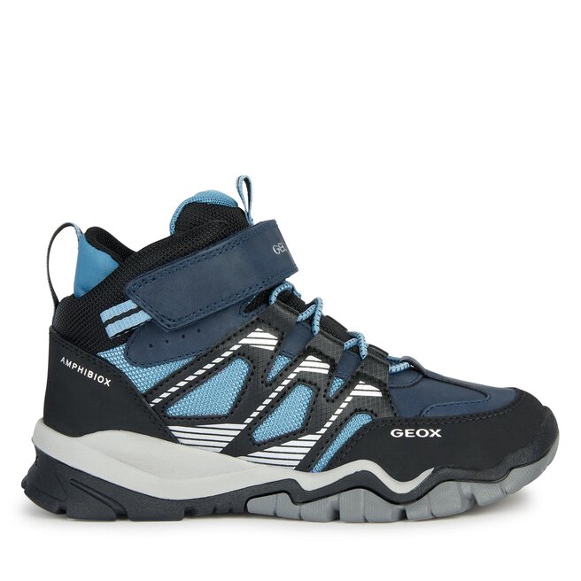 Sneakersy Geox J Montrack Boy B Abx J26HBC 0FUME - S Granatowy