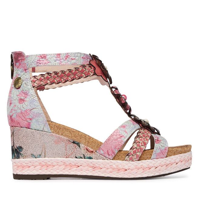 Sandały Laura Vita Facyo 72 Różowy - kobiece