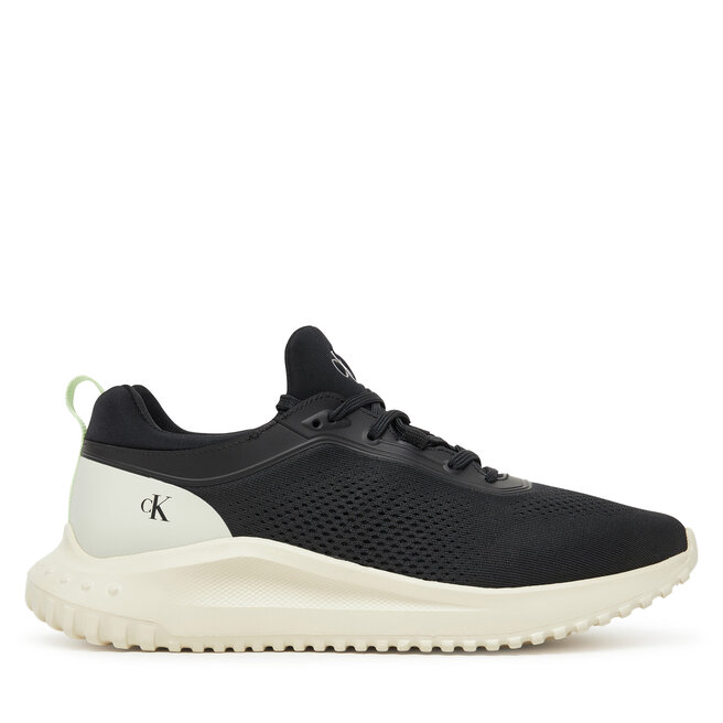 Sneakersy Calvin Klein Jeans Eva Runner Sock Mg Tech - Czarny