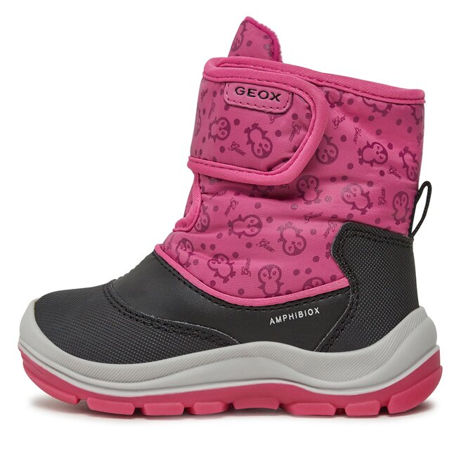 Geox Cizme de zăpadă Geox B Flanfil Girl B Abx B263WG 0BCMN C0922 S Black/Fuchsia