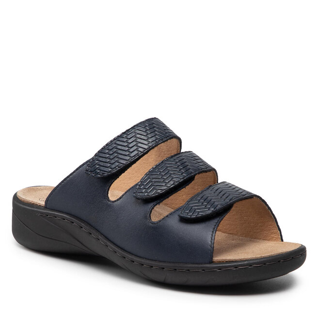 Παντόφλες Solidus Wellness Spezial 20191-80675 Cristallino Flecht/Crist Ocean