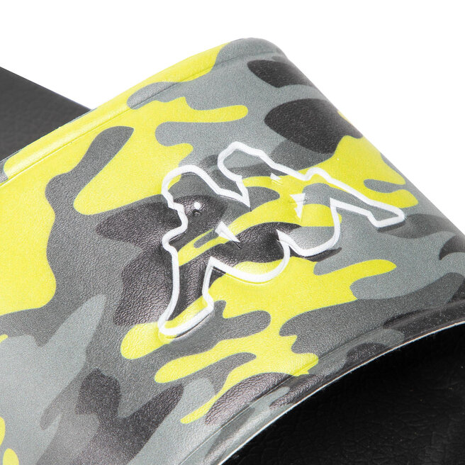 Kappa Șlapi Kappa 243123CA Black/Lime