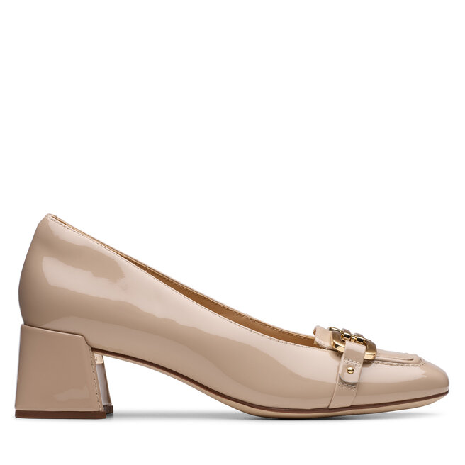 Czółenka Clarks Nyta45 Court - Beżowy