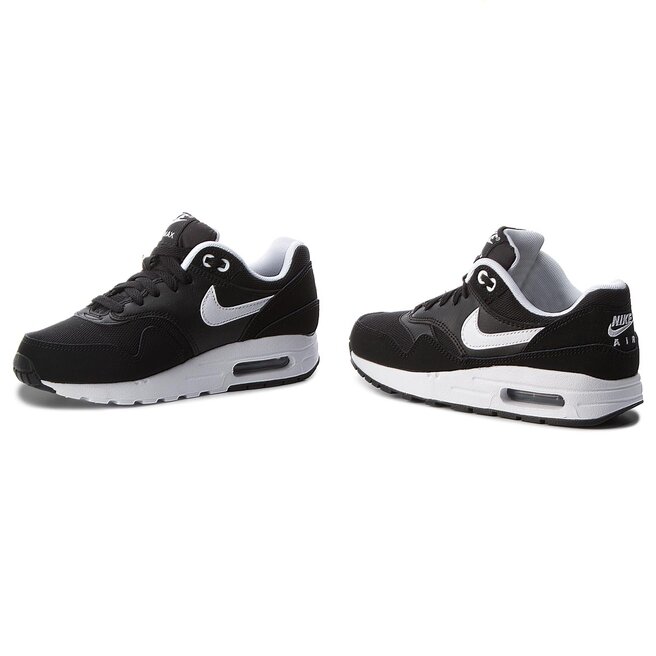 Nike air max 1 gs clearance black white