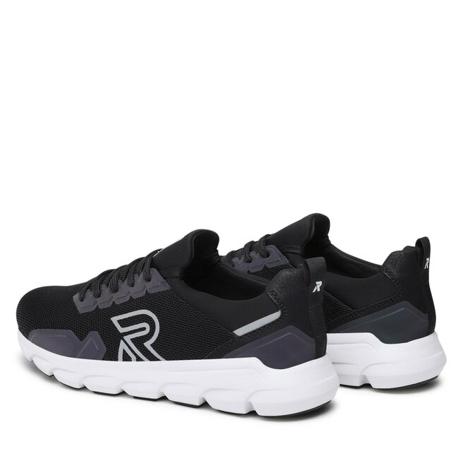 Rieker Sneakersy Rieker 07802-00 Schwarz