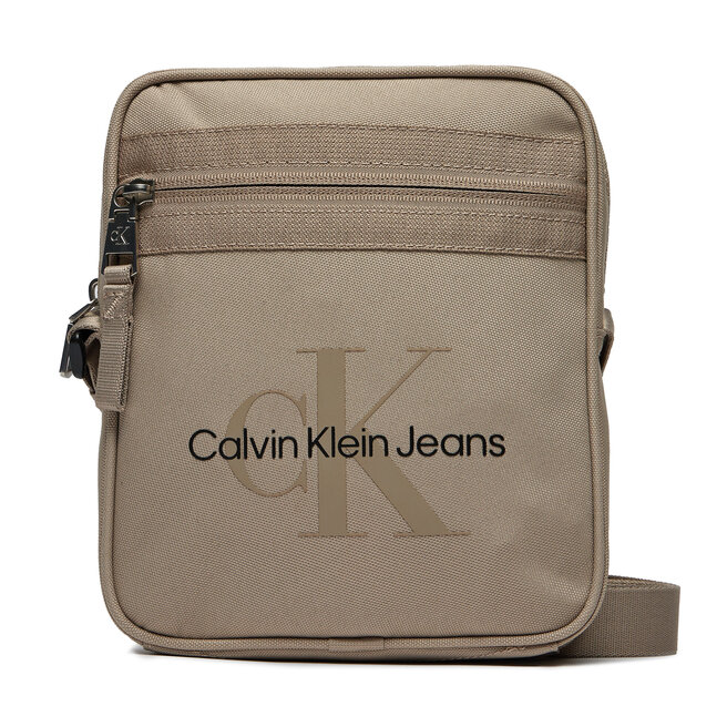 Saszetka Calvin Klein Jeans Sport Essentials Reporter18 M - Beżowy