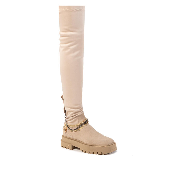 Cizme lungi muschetar Carinii B8076 R30-000-000-F01
