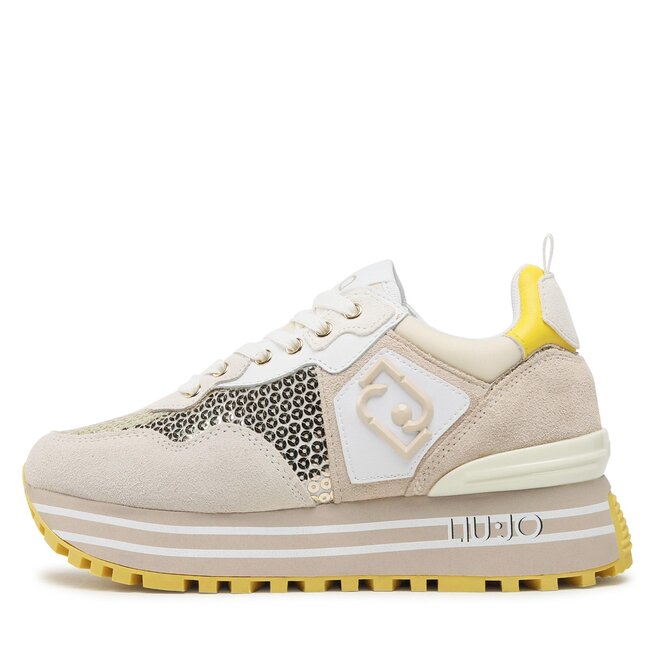 Liu Jo Sneakersy Liu Jo Maxi Wonder 01 BA3013 PX343 Lamb/Light G S1660