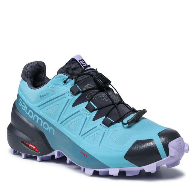 Pantofi Salomon Speedcross 5 Gtx GORE-TEX 414616 20 V0 Delphinium Blue/Mallard Blue/Lavender 414616 imagine noua