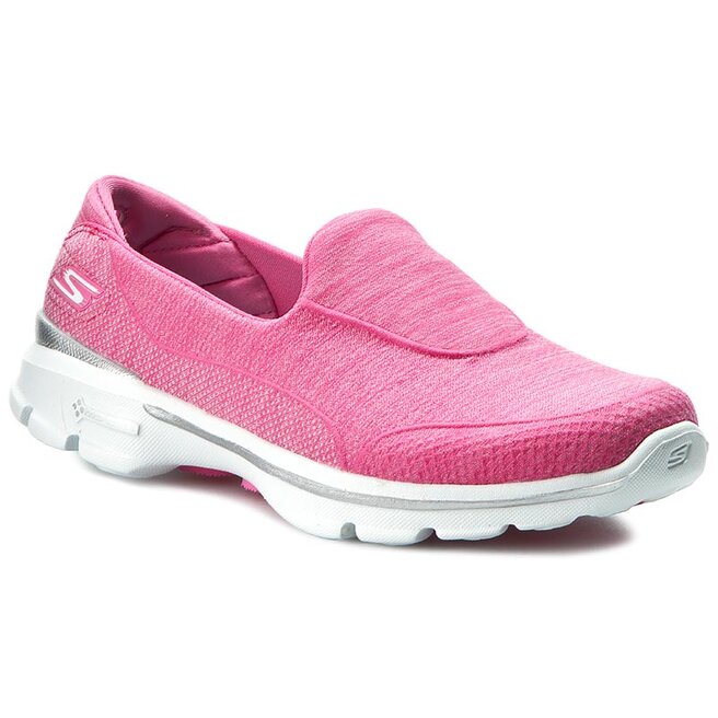 Chaussures Skechers Go Walk 3 14046 HPK Hot Pink chaussures