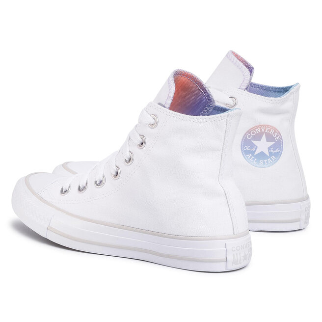 Sneakers Converse Ctas Hi 567737C White Multi pale Putty fr