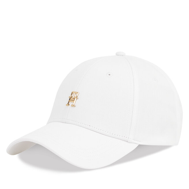 Czapka z daszkiem Tommy Hilfiger Elevated Chic Cap - Biały