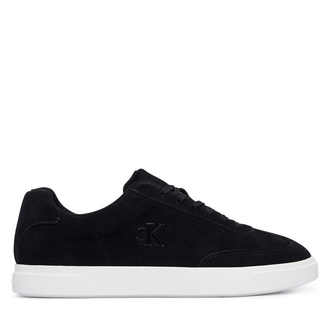 Sneakersy Calvin Klein Low Prof Cupsole Wt Su HM0HM02201 Brązowy - męskie