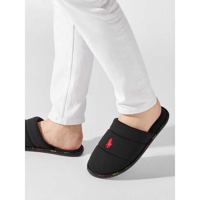 Polo Ralph Lauren Bačkory Polo Ralph Lauren Klarence RF104142 Black/Red