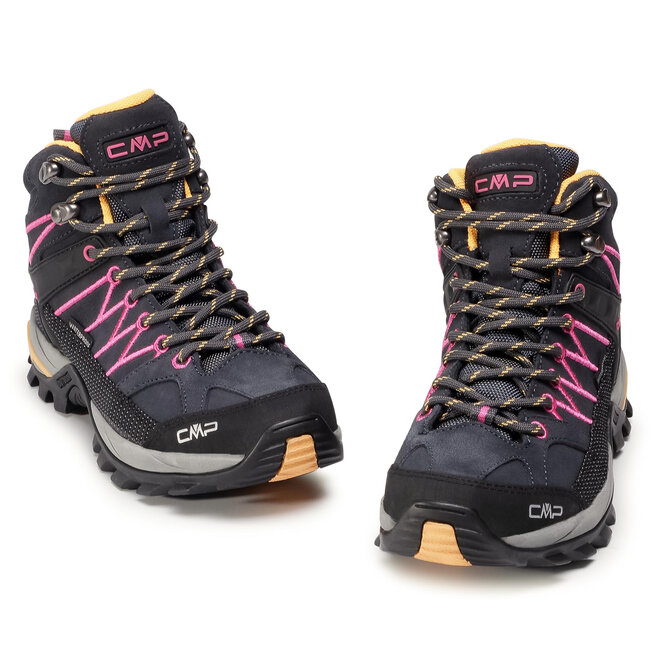 CMP Botas de montaña CMP Rigel Mid Wmn Trekking Shoe Wp 3Q12946 Antracite/Bounganville 54UE