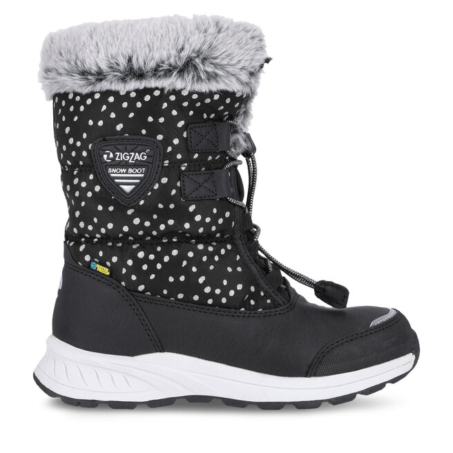 Śniegowce ZigZag Wesend Kids Boot WP V2 - Czarny