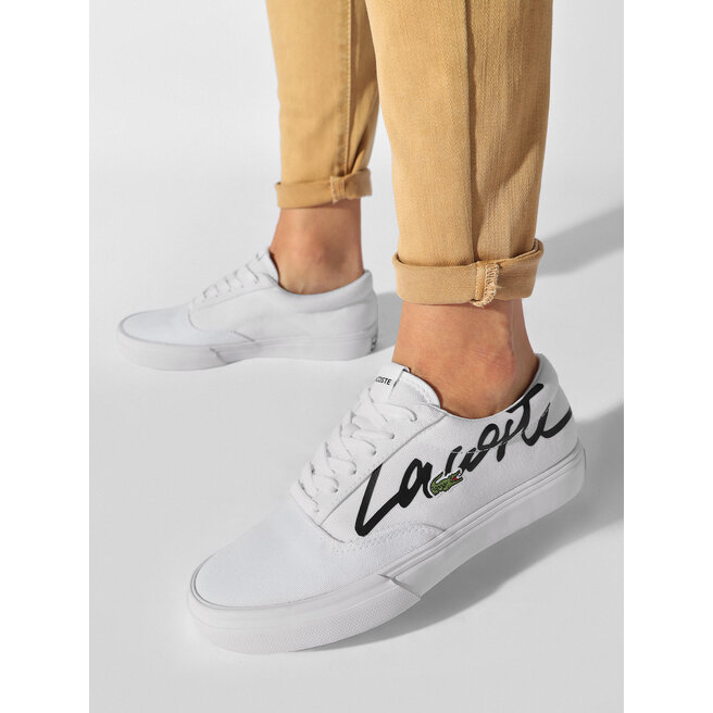 Lacoste Гуменки Lacoste Jump Serve Lace 07221 Cfa 743CFA0024147 Wht/Blk