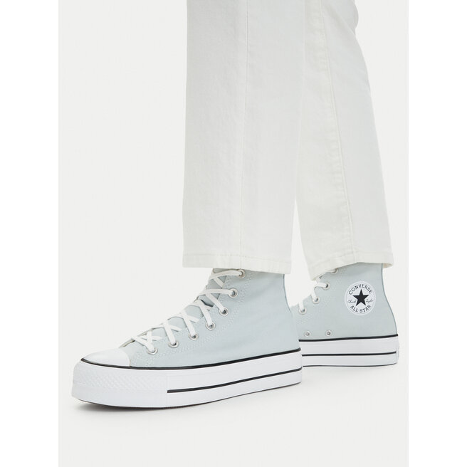 Trampki Converse Chuck Taylor All Star Lift Platform A11873C Błękitny - kobiece
