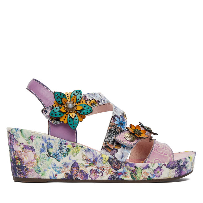 Sandały Laura Vita Facdiao 11 Fioletowy - kobiece