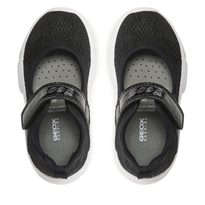 Geox Balerini Geox J Aril Girl J35DLF07QBCC9999 M Black
