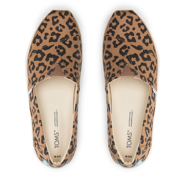 Toms Обувки Toms Alpargata Lug 10017833 Toffe Leopard