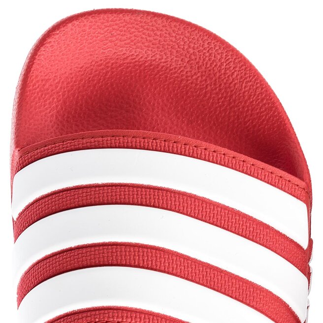 Pantoletten adidas adilette Shower AQ1705 Scarle Ftwwht Scarle