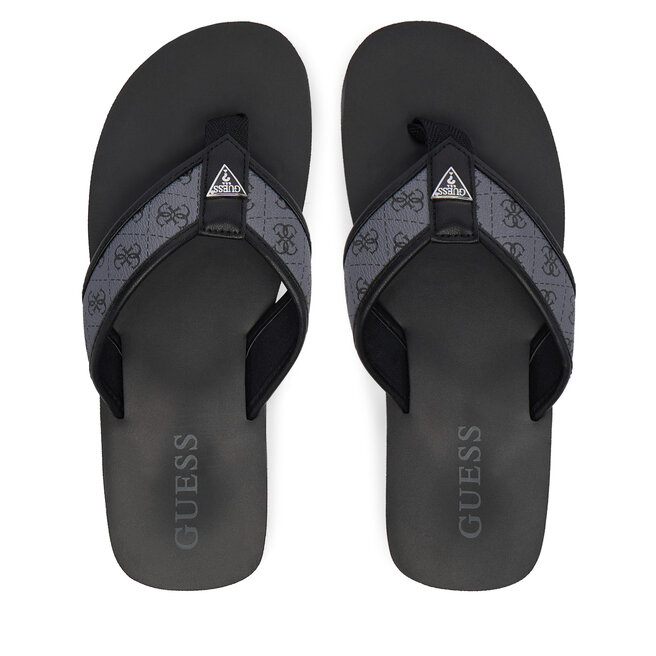 Japonki Guess FMJDIN FAL21 Szary ciemny -