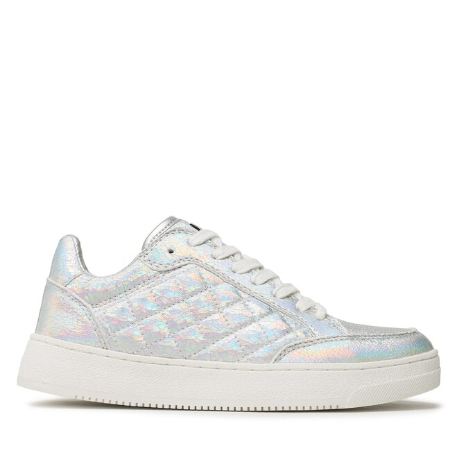 Sneakersy DKNY Oriel - Srebrny