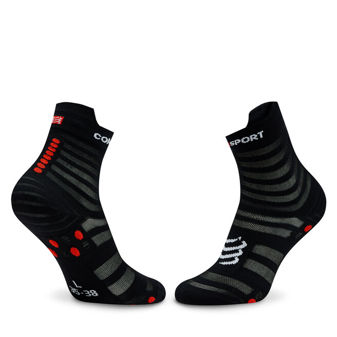 Compressport Pro Racing V4.0 Calcetines Trail Running Black/Red