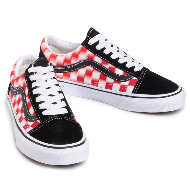 Blur check old skool hotsell schuhe