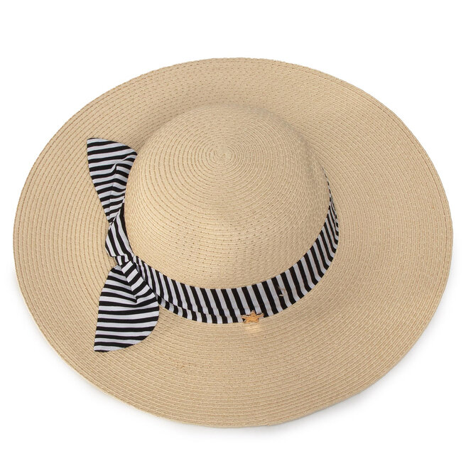 Liu Jo Pălărie Liu Jo Cappello Finta Pagli VA0193 T0300 B.Co Ott/Nero A3571