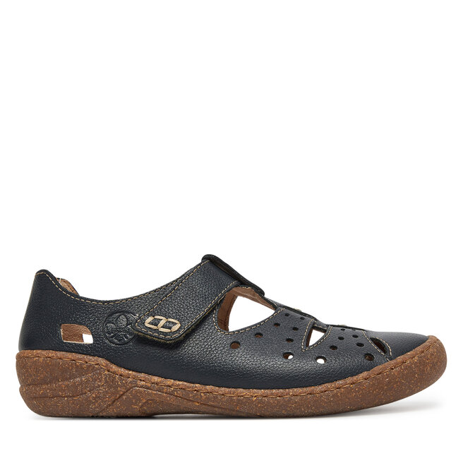 Półbuty Rieker CEO-54555-14 Granatowy - kobiece